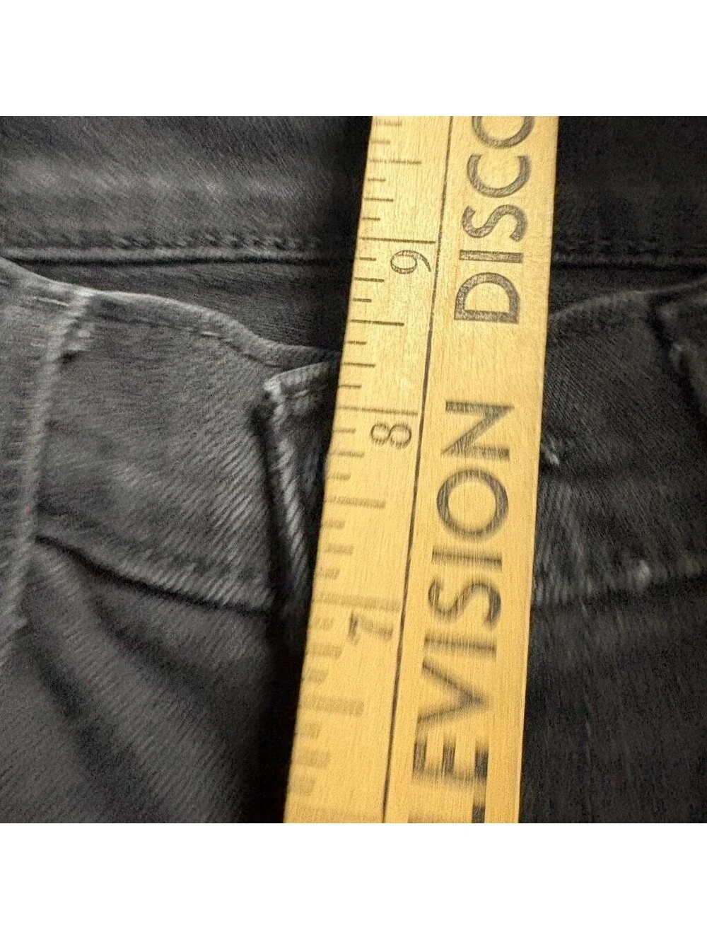 Levis 511 Slim Fit Black Jeans Mens 29x32 WaterLess Stretch Denim